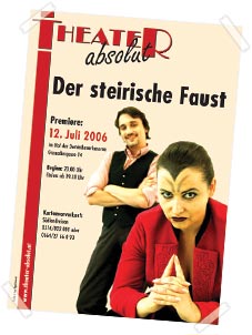 Plakat - Der steirische Faust